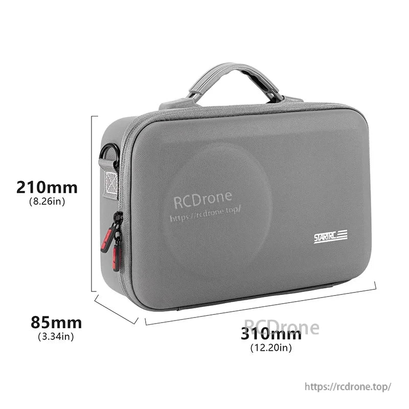 STARTRC Camera Shoulder Bag, Smooth two-way zipper with dual pulls that glide smoothly and quickly open/close without snagging.