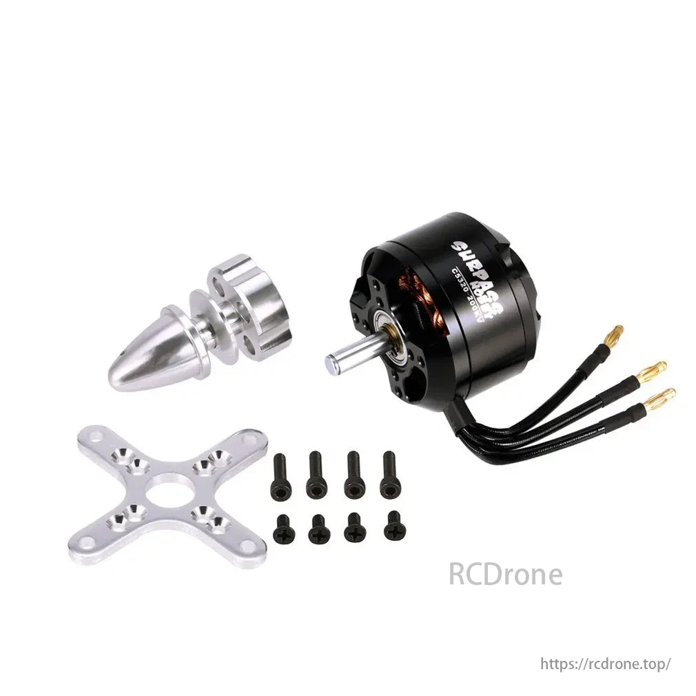 Surpass Hobby Brushless Motor, 14-pole brushless motors with high-torque architecture for fixed-wing, multirotor, and helicopter applications.