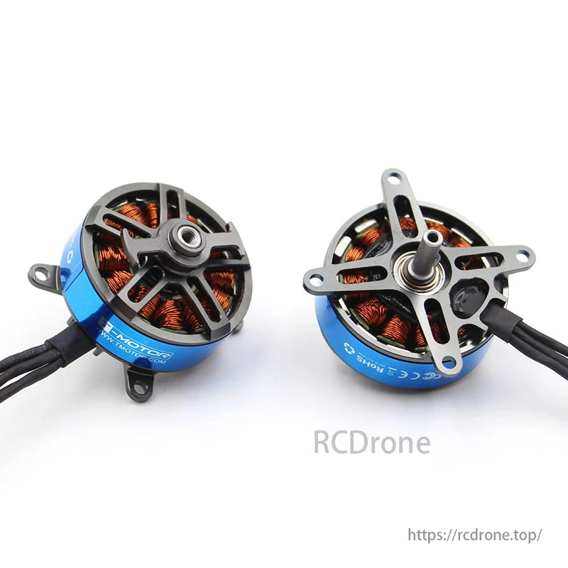 T-motor AT2306 brushless motor with different KV options and specifications.