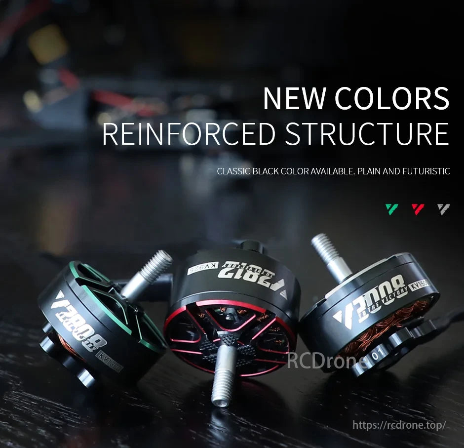 T-Motor, New colors, reinforced structure. Classic black available, plain and futuristic design.