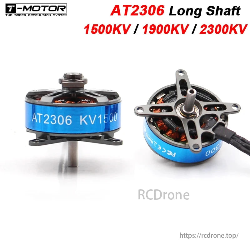 T-motor, T-MOTOR AT2306 brushless motor, 1500KV/1900KV/2300KV, perfect for RC F3P 3D/4D fixed-wing models.