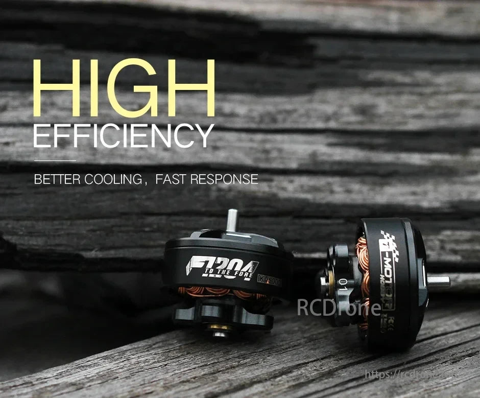 T-MOTOR products feature high efficiency, superior cooling, fast response, sleek design, and robust construction for optimal performance.