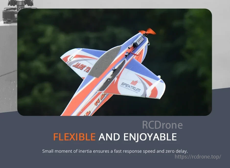 T-Motor, Flexible and enjoyable RC plane with fast response, zero delay.
