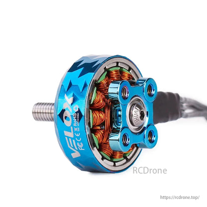 T-MOTOR VELOX V2 brushless motor, 2306.5 size, 1950KV/2550KV, designed for 5-inch FPV racing drones.