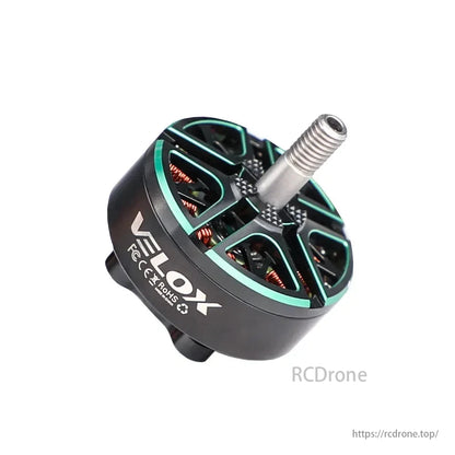 T-Motor VELOX V2808 brushless motor, available in 1300KV and 1500KV, designed for 4-5 inch Cinewhoop and 7-8 inch FPV drones.