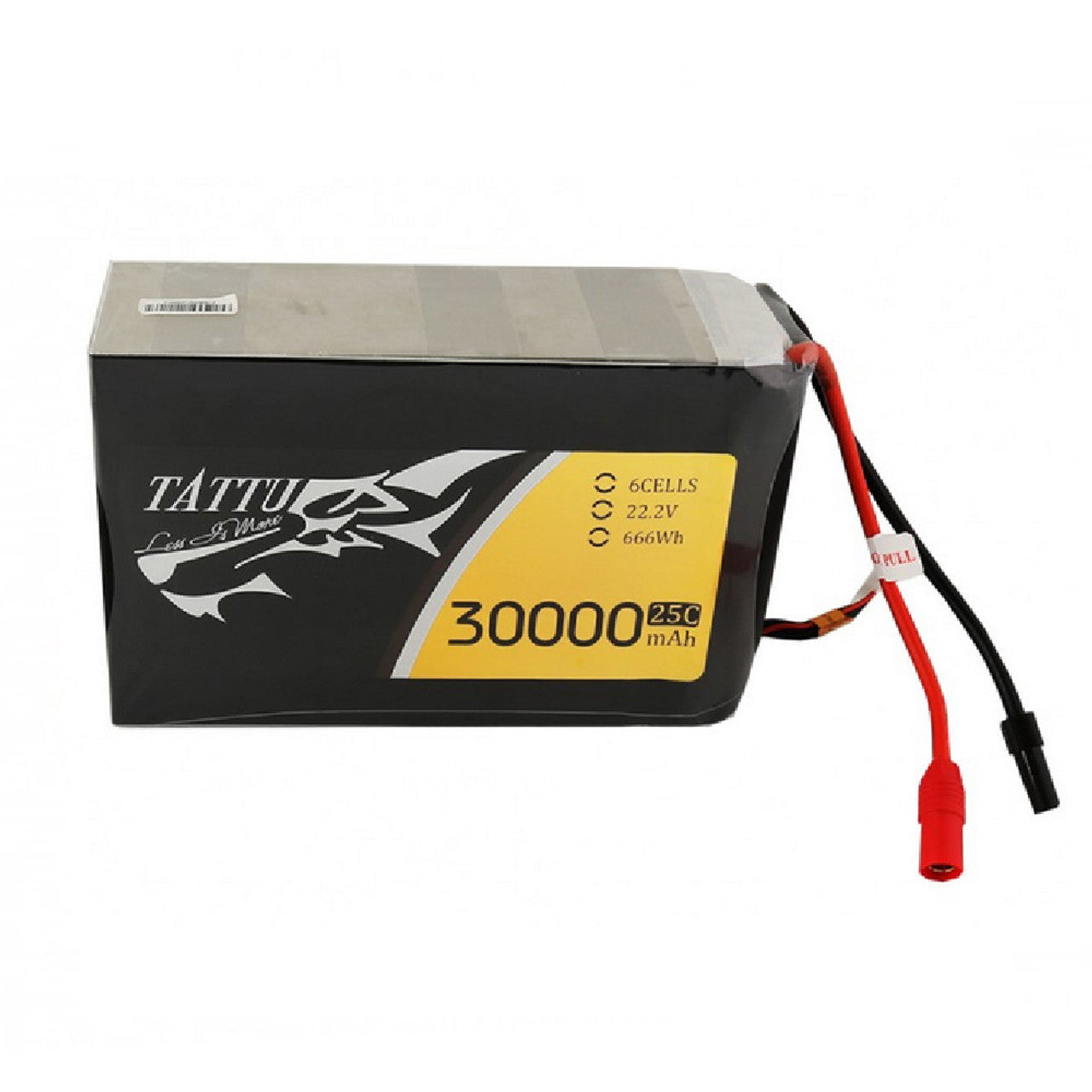 Tattu G-Tech 30000mAh 6S 22.2V 25C Lipo Battery Pack With AS150+XT150 Plug