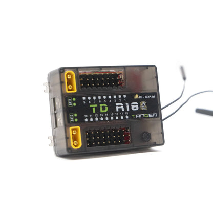 FrSky TD R18 Receiver - 2.4G 900M Tandem Dual-Band Receiver with 18CH Ports