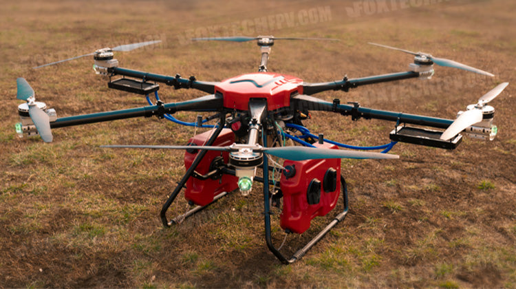 Foxtech Thor 210 Hybrid Hexacopter, The Thor 210 is a reliable solution for transporting large payloads or operating in challenging conditions.