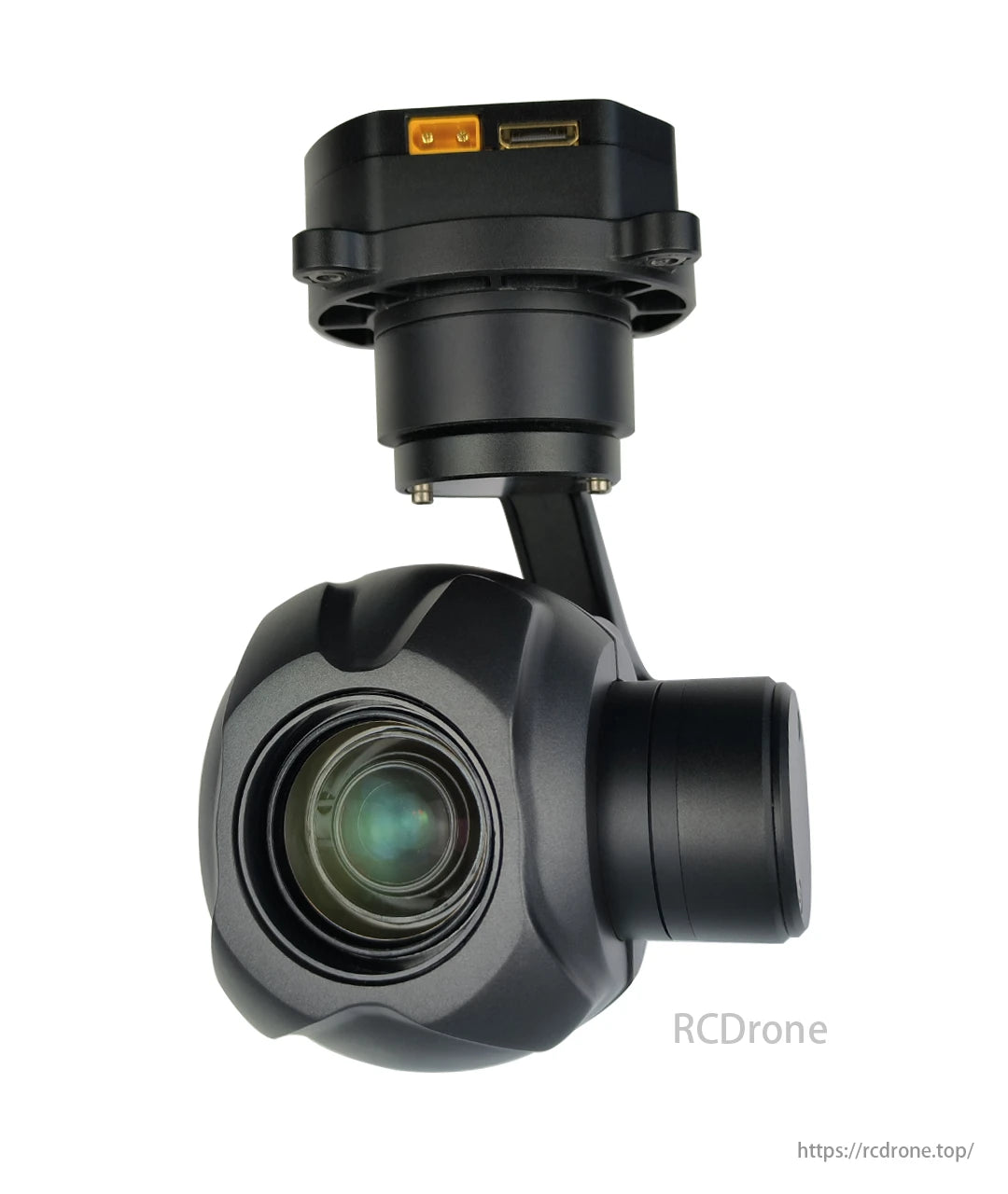 TOPOTEK KHY10S90 ড্রোন জিম্বাল ক্যামেরা - 10x অপটিক্যাল জুম IRCUT 3-অ্যাক্সিস জিম্বাল ক্যামেরা, IP/HDMI আউটপুট