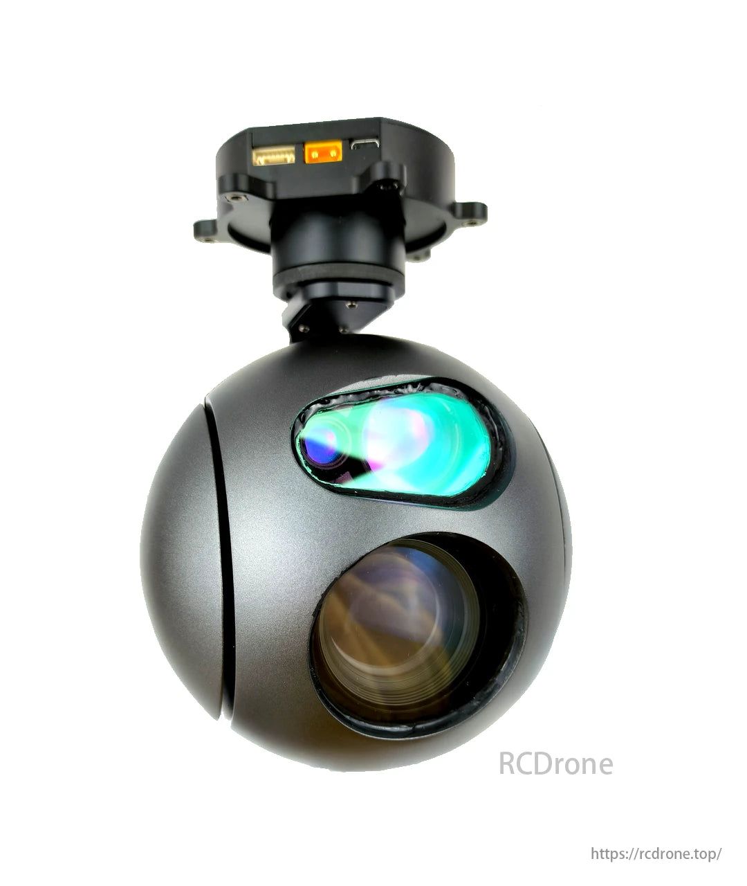 TOPOTEK KIP30L30A Çift Işıklı Drone Gimbal - 30x Optik / 270x Karışık Zoom 1080P Kamera + 3000m LRF Lazer Mesafe Bulucu 3 Eksenli Gimbal