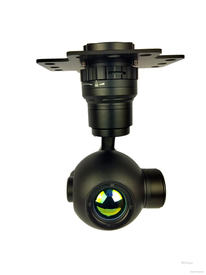 Подвес для термокамеры TOPOTEK KIP640G25 - тепловизор с объективом 25 мм, 640*512 с 3-осевым подвесом для дрона БПЛА