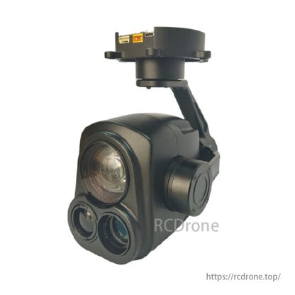 TOPOTEK LHT30S90 Drone Gimbal－30 Optik Zoom Kamera + 3 Eksenli IP Gimbal ile 2000m Lazer Mesafe Ölçümü