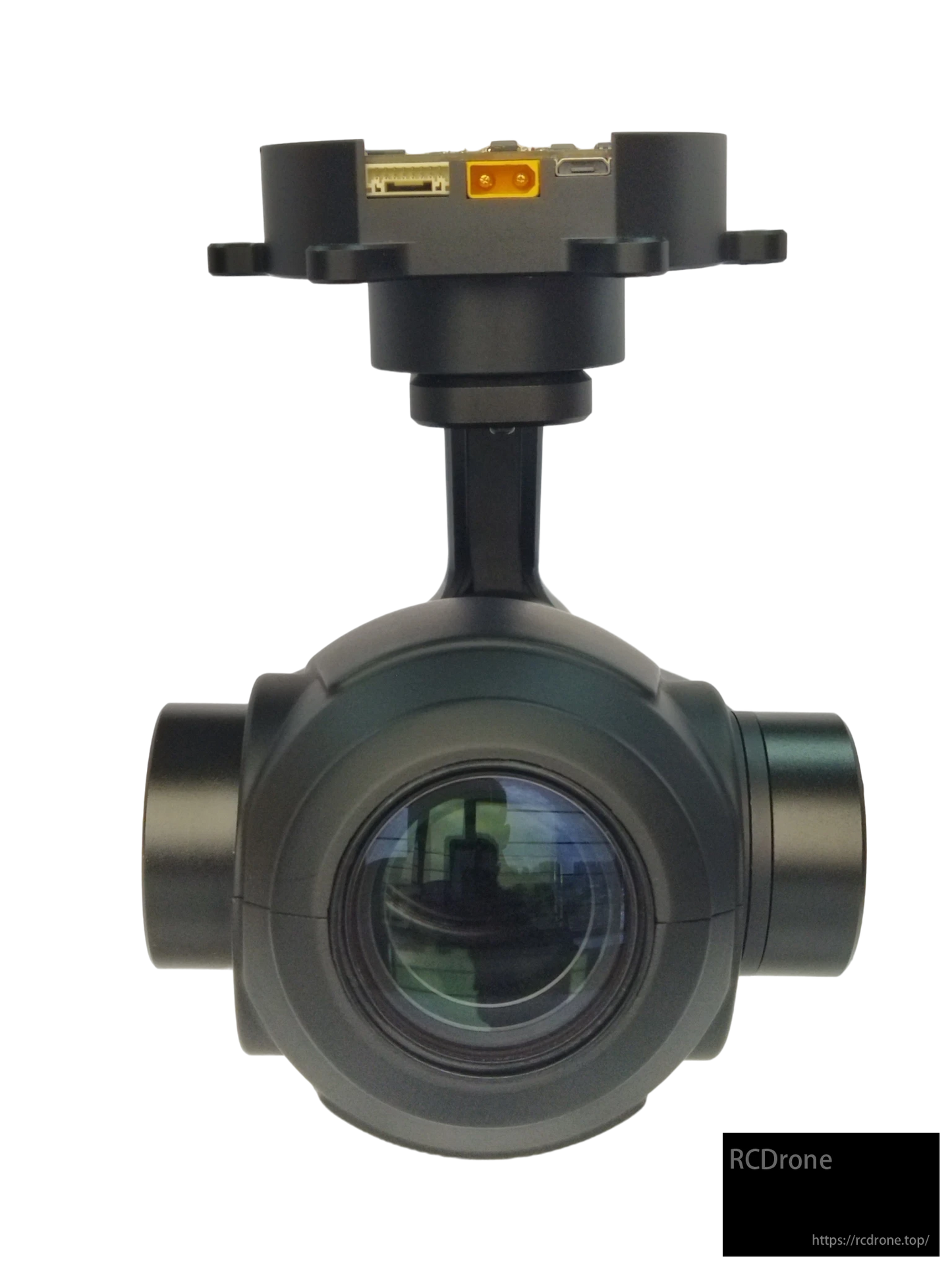 TOPOTEK RIP10S4K Drohnenkamera-Gimbal – 10-fach optischer Zoom 4K-Kamera + 3-Achsen-stabilisierter PTZ-Gimbal mit IP-Ausgang