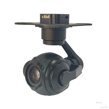 TOPOTEK TGIP10A ড্রোন ক্যামেরা জিম্বাল - 10x অপটিক্যাল জুম 3-অ্যাক্সিস জিম্বাল, আইপি আউটপুট