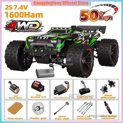 TSRC 9522 / 9522 Pro 1:16 Samochód RC 4WD Szybka Terenówka 85KM/H Bezszczotkowy lub 50KM/H Szczotkowy Monster Truck