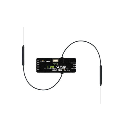 FrSky TW GR8 Receiver - TWIN Dual 2.4G Receiver with 8 PWM Channel Ports