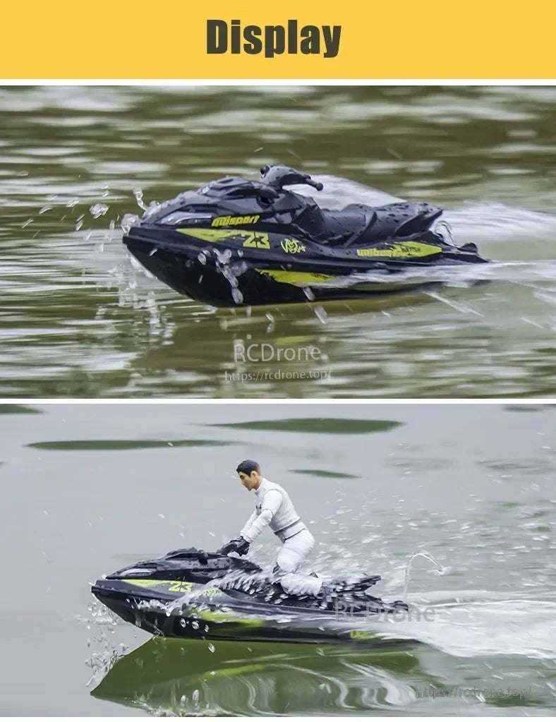 udiRC UDI023 RC Boat, Ready-to-go aquatic solution for lakes, ponds, and shallow/rocky water.