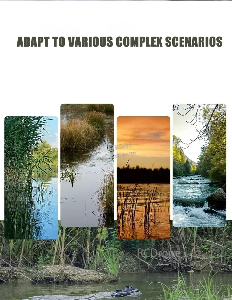 udiRC UDI023 RC Boat, UDI023 RC boat with jet pump spray, waterproof and self-righting, 2.4G control, LED lights, brushed or brushless motor for speeds up to 20km/h.