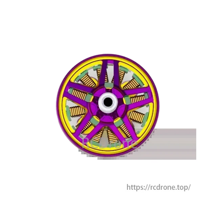 VCI HOBBY TITAN 2306 1850KV / 1950KV 6S Brushless Motor for 5-Inch FPV Freestyle Racing Drone