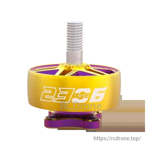 VCI HOBBY TITAN 2306 1950KV brushless motor, ideal for 5-inch FPV racing drones.