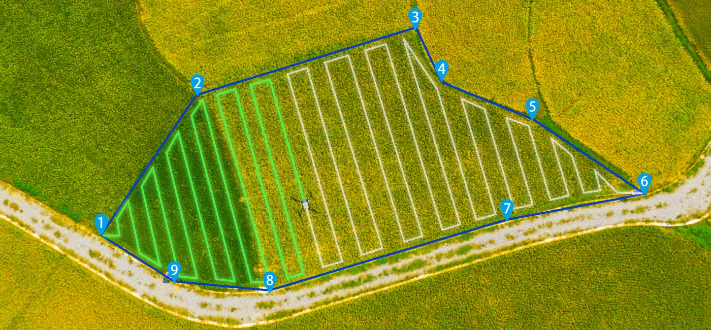 AGR A22P Agriculture Drone, Upgraded remote control with ergonomic design and long-lasting 20,000mAh battery.