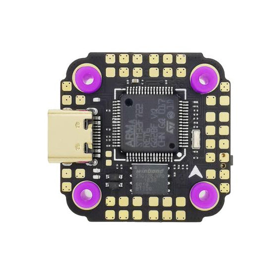 HAKRC F7220D Flight Controller for FPV Drone – STM32F722, ICM42688, 20×20mm, DJI Compatible, 3S-6S Input