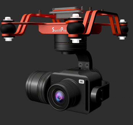 Swellpro Splash Drone, Key Features All-new waterproof flight & float platform