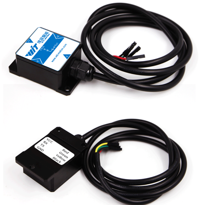 WitMotion HWT901B Accelerometer With Air Pressure – MPU9250 9-Axis Gyro/Angle/Compass AHRS IMU, 0.1° Pitch/Roll, 200Hz, RS232/RS485/TTL, IP68