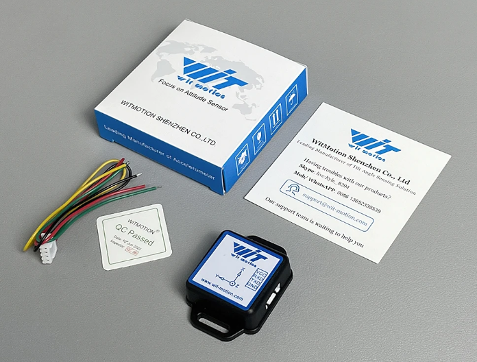 WitMotion WT901C 9-Axis AHRS IMU — Accelerometer Gyroscope Magnetometer with Angle & Quaternion, 0.05° Accuracy, 0.2–200 Hz, TTL/RS232/RS485 Modbus