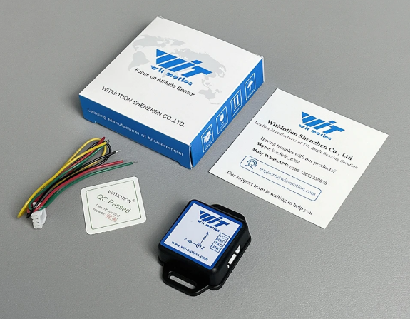 The WitMotion WT901C-485 is a 9-axis IMU with RS485/RS232/TTL interfaces, offering 0.05° accuracy and 0.2–200 Hz AHRS functionality.