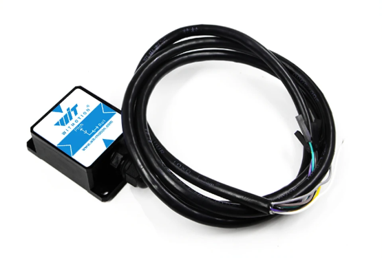 WitMotion SINVT 듀얼 축 경사계, 0–5V 아날로그 ±90°, RS232/RS485, 9–36V 전원, IP67 산업용 자세 센서