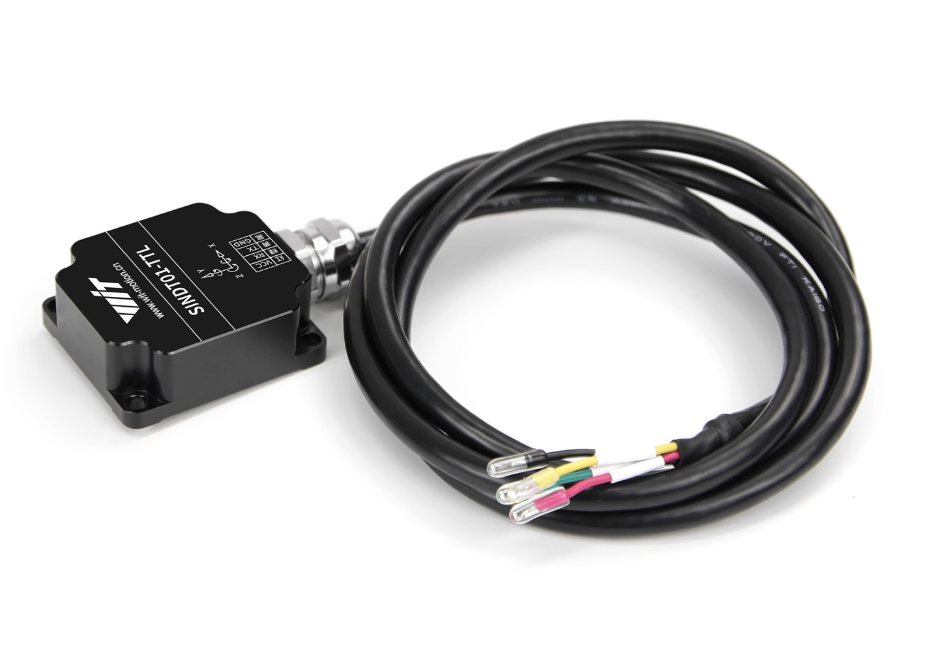 WitMotion SINDT01/02-TTL Tilt Sensor – Single-Axis (X) & Dual-Axis (XY) AHRS Inclinometer, Modbus TTL/RS232/RS485, IP67, 0.1°, 5–36V