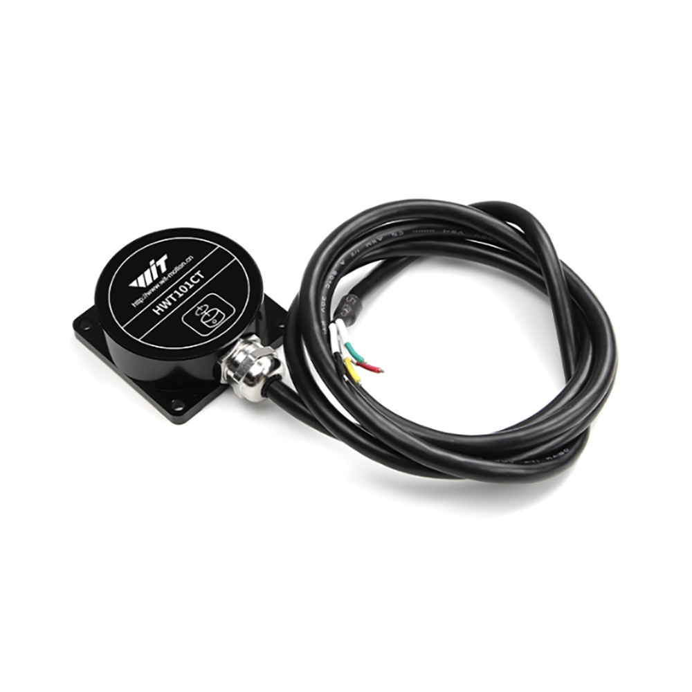 WitMotion HWT101CT Z-Axis Single-Axis Inclinometer, 0.1° Accuracy, 0.2–1000 Hz, IP67, TTL/RS232/RS485 (Modbus RTU)