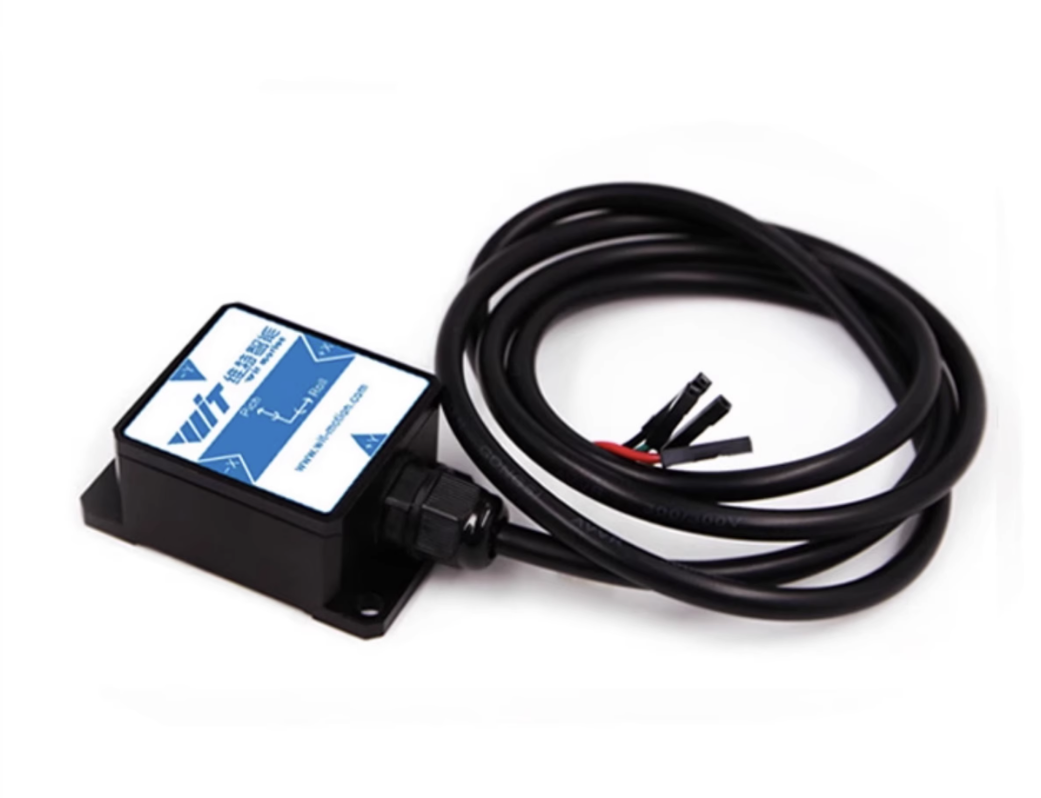 WitMotion SINET Dual-Axis AHRS Tilt Inclinometer, 0.1° Accuracy, 0.01° Resolution, Alarm, RS232/RS485/TTL, IP67 (9–36V)