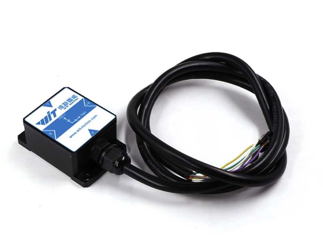 WitMotion SINIT-TTL Current Analog Tilt Switch, IP67 Dual-Axis Security Inclinometer (4–20 mA, ±5°~±90°, 9–36 V)