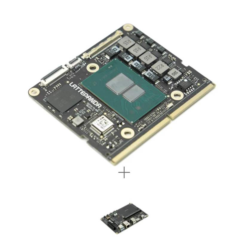 DFRobot LattePanda Mu Kit – x86 Module (N100 8/16GB or i3-N305 16GB), Lite/Full Carrier, 64GB eMMC, Win10/11/Ubuntu