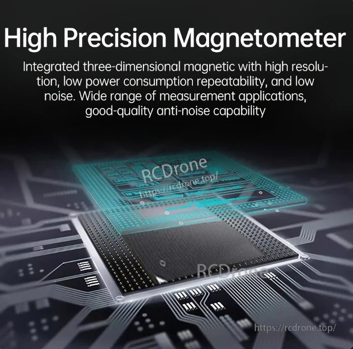 WitMotion WT901 Accelerometer Logger, High-precision 3D magnetometer offers low power, high resolution, and anti-noise performance.