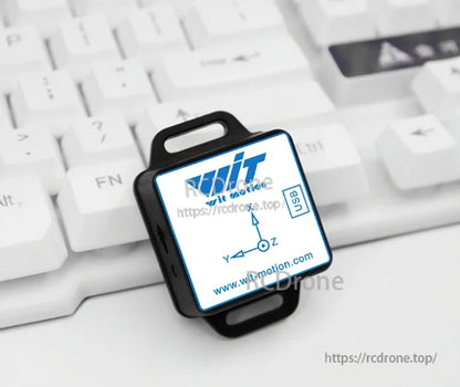 WitMotion WT901WIFI: 9-axis IMU with WiFi, MPU9250, 200 Hz, Kalman fusion.