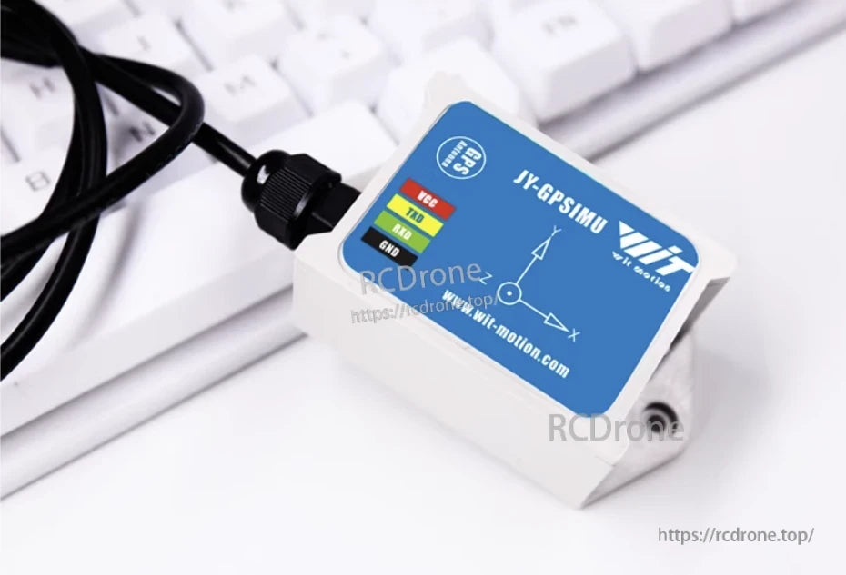 WitMotion WTGAHRS1/2 十軸 GPS-IMU 加速度計 陀螺儀 磁力計 氣壓計 AHRS，0.2–200 Hz，UART/I²C，BDS+GPS 導航