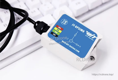 WitMotion WTGAHRS1/2 十軸 GPS-IMU 加速度計 陀螺儀 磁力計 氣壓計 AHRS，0.2–200 Hz，UART/I²C，BDS+GPS 導航