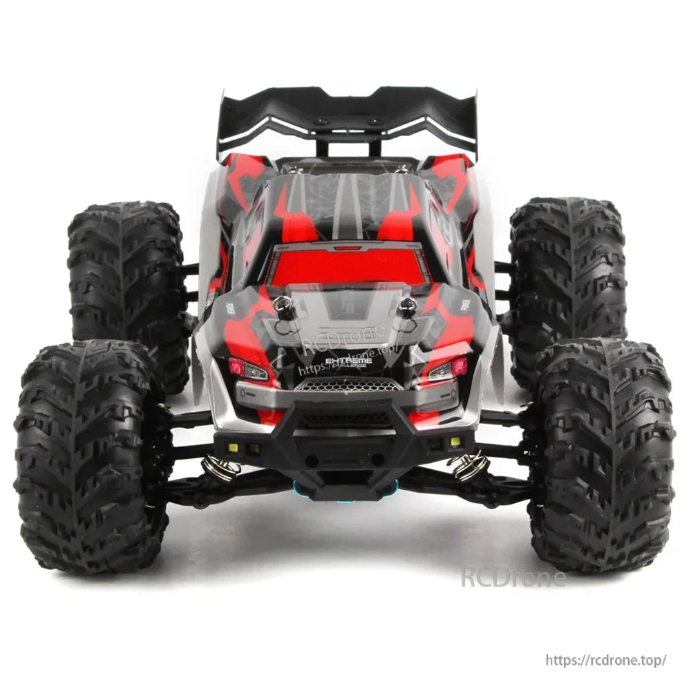 Samochód RC w skali 1:16, 50 km/h, 4WD, terenowy Monster Truck z silnikiem RC390, akumulatorem 7,4V 1300mAh i pilotem 2,4GHz