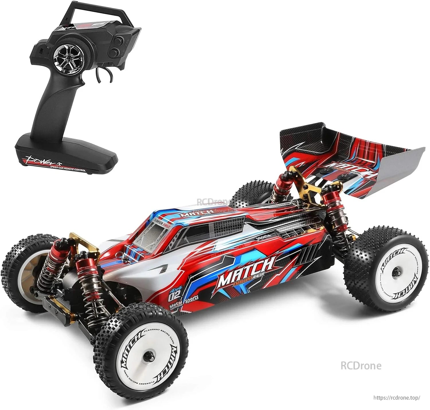 Wltoys 104001 RCカー 1/10スケール 4WD 45km/h 高速オフロード Wltoys 104001 RCカー 1/10スケール 4WD 45km/h 高速オフロード