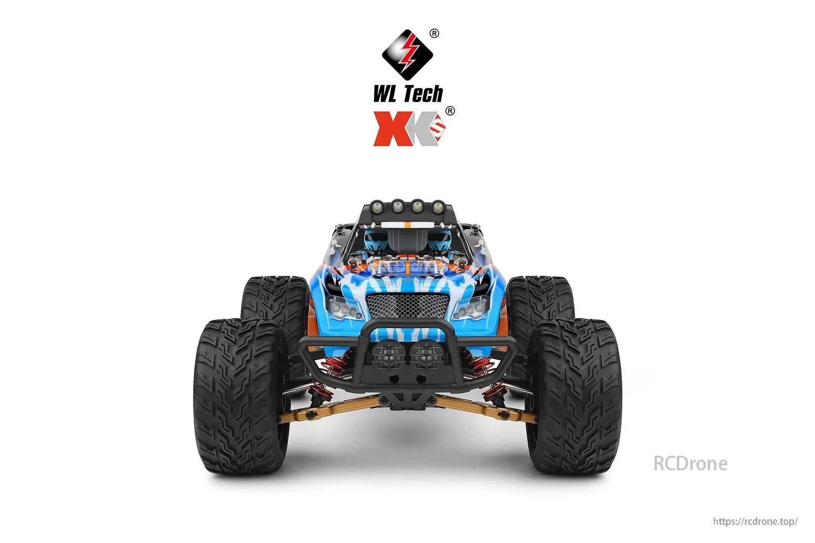Wltoys 104019 1/10 2.4GHz 4WD Brushless RC Car, The technical specifications document details the Wltoys brand and its model number.