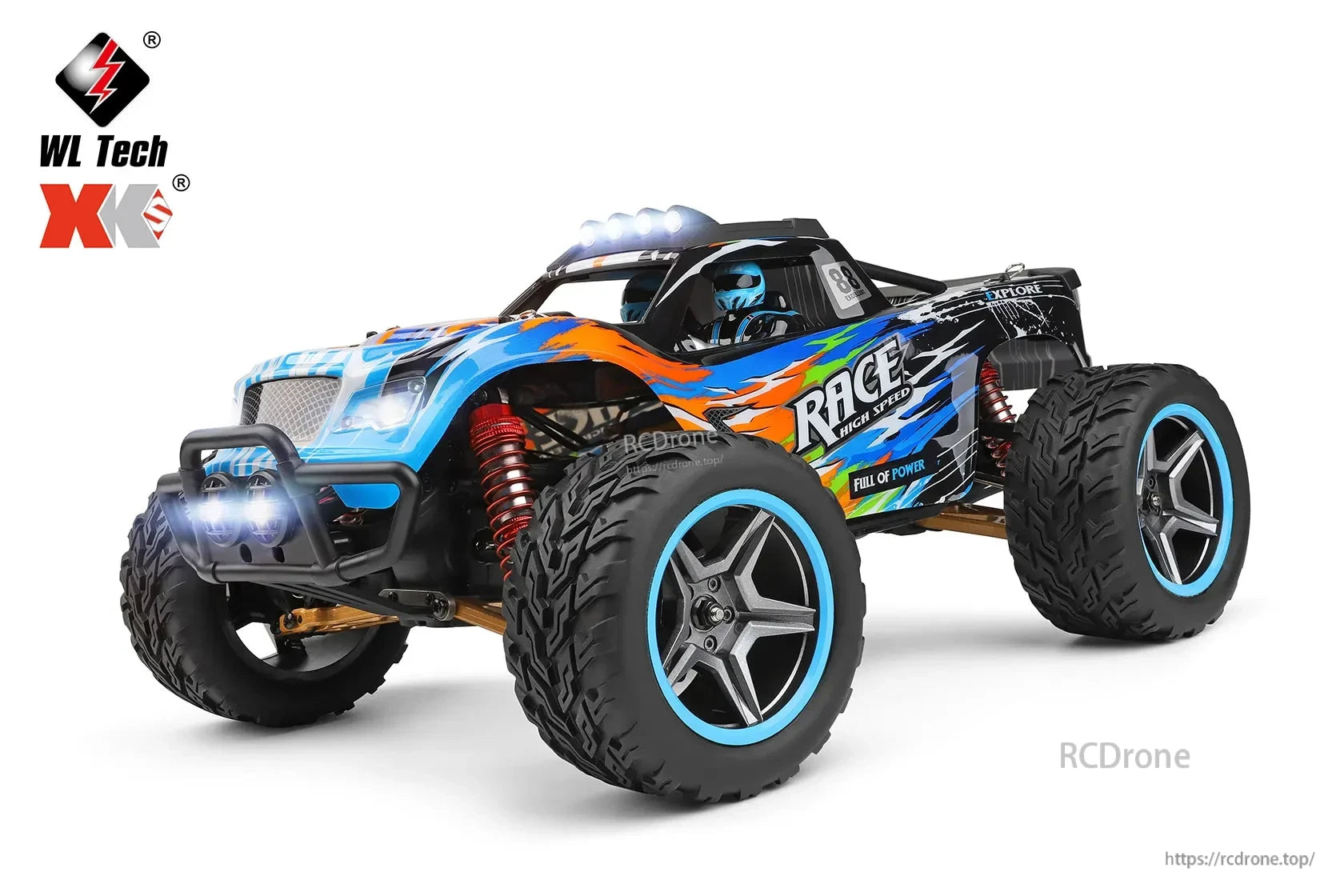 Wltoys 104019 1/10 2.4GHz 4WD Brushless RC Car, Wltoys brand technical specifications model number