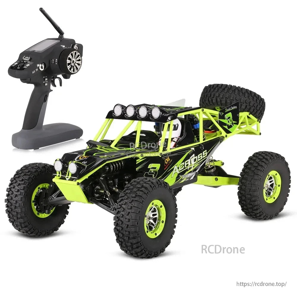 WLtoys 10428 RC Crawler, The WLtoys 10428 is a 1/10 scale 4WD RC crawler truck designed for speed and off-road adventure.