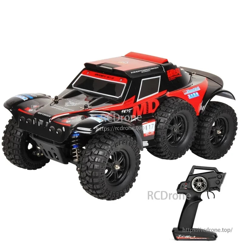 WLtoys 124012 RC Car, RC car with 4WD and high-speed capabilities for off-road racing.
