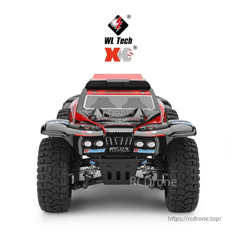 WLtoys 124012 RC car is a 1/12 scale 4WD high-speed rally truck with 60km/h speed and 540 brushed motor.