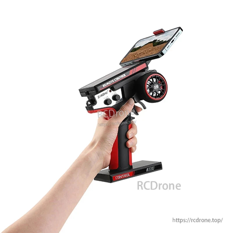 Wltoys 124016 RC Car, 2.4GHz remote-controlled 1/12 scale 4WD brushless RC car with metal chassis, oil shock absorbers, and high-speed off-road capabilities.