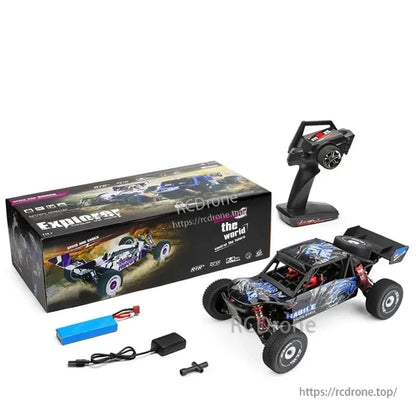 Wltoys 124018 RC Car, Wltoys 124018 RC Buggy: 1/12 scale, 60km/h speed, 4WD, alloy chassis, designed for off-road drifting.