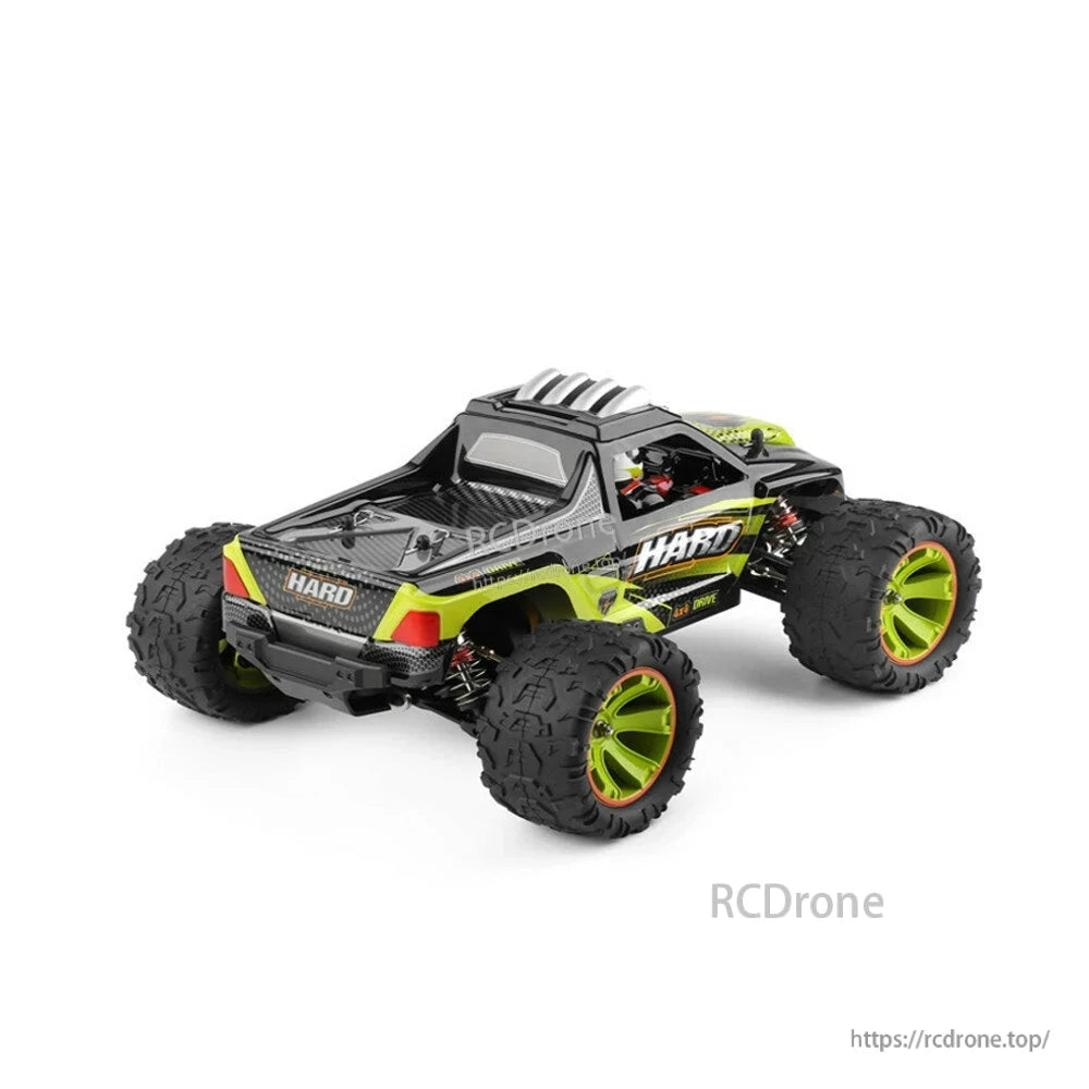 WLtoys 144002 RC car: 50 km/h speed, 1:14 scale, 2.4GHz, 4WD, alloy metal, ready-to-run.